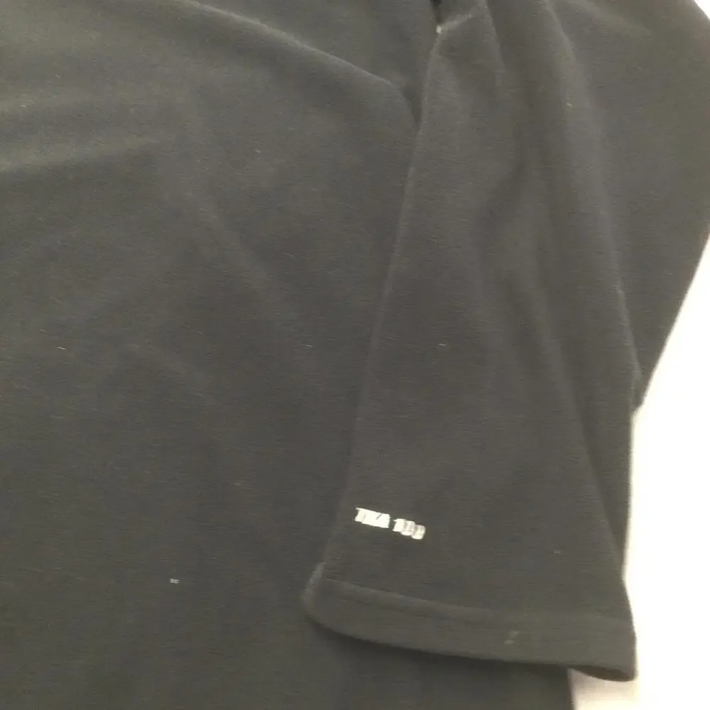 The North Face Pullover Mens XL Black TKA 100 Fleece 1/4 Zip Hiking Outdoor